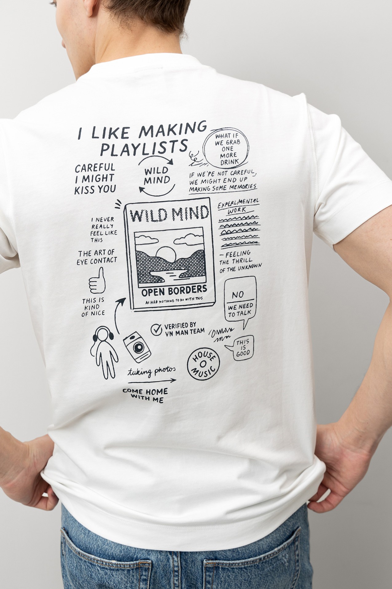 T-shirt Regular Branca