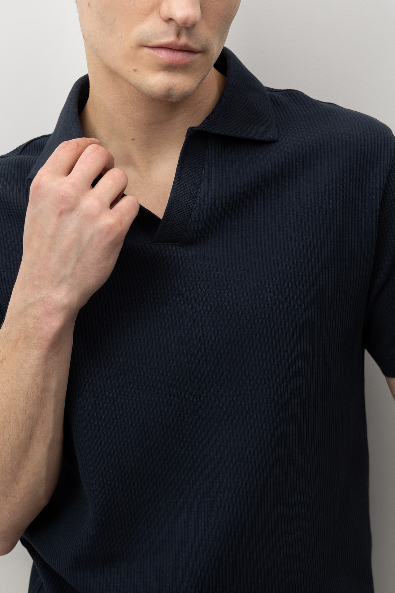 Polo Azul Regular Fit