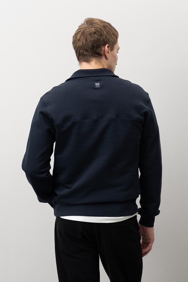 Navy Blue Men´s Sweatshirt Navy Blue Men´s Sweatshirt