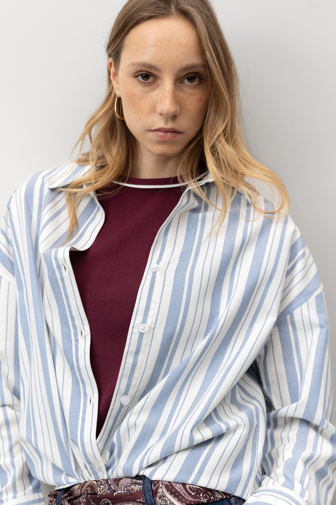 Striped Relaxed Fit Shirt