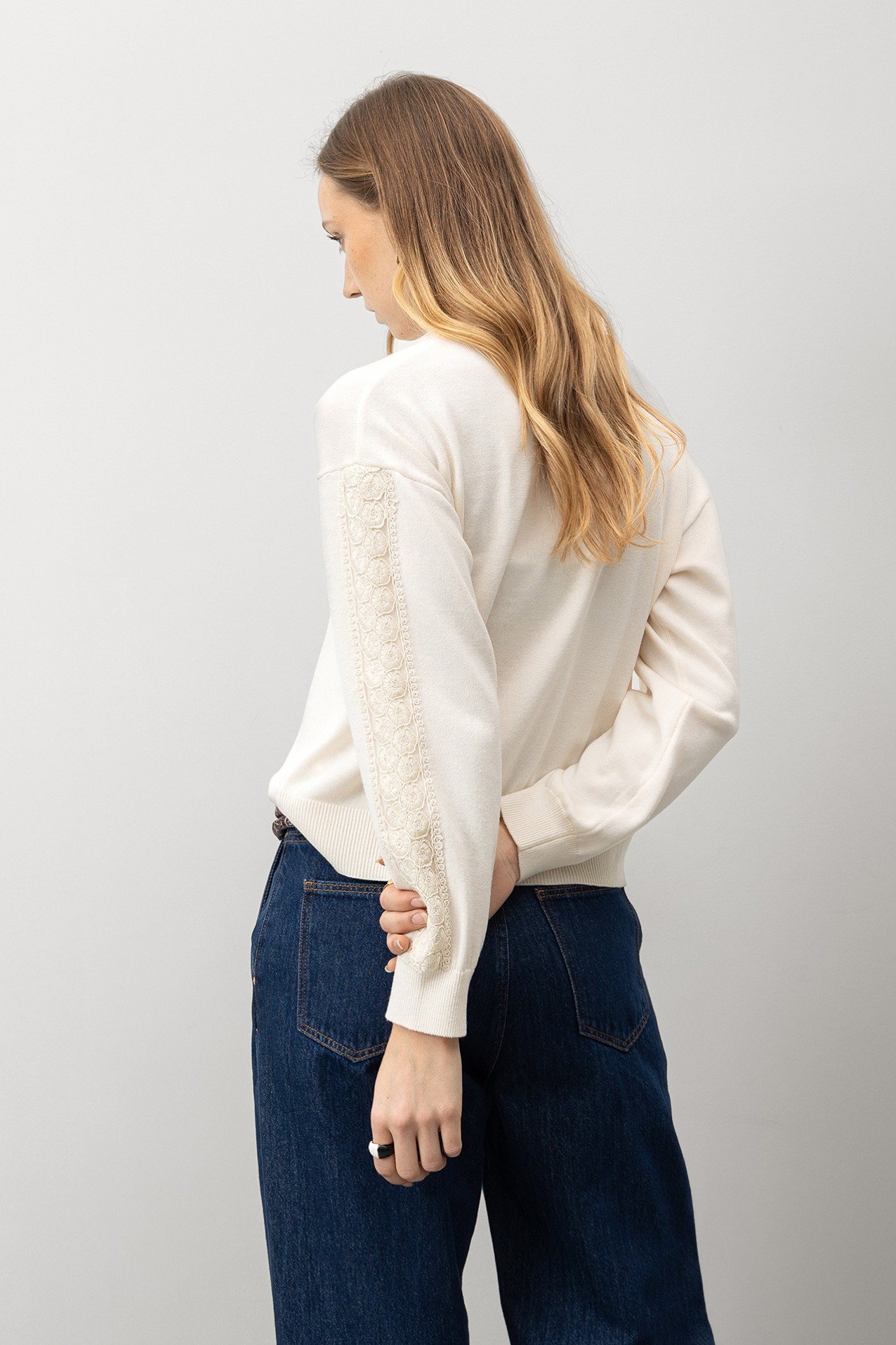 Beige Knit Sweater