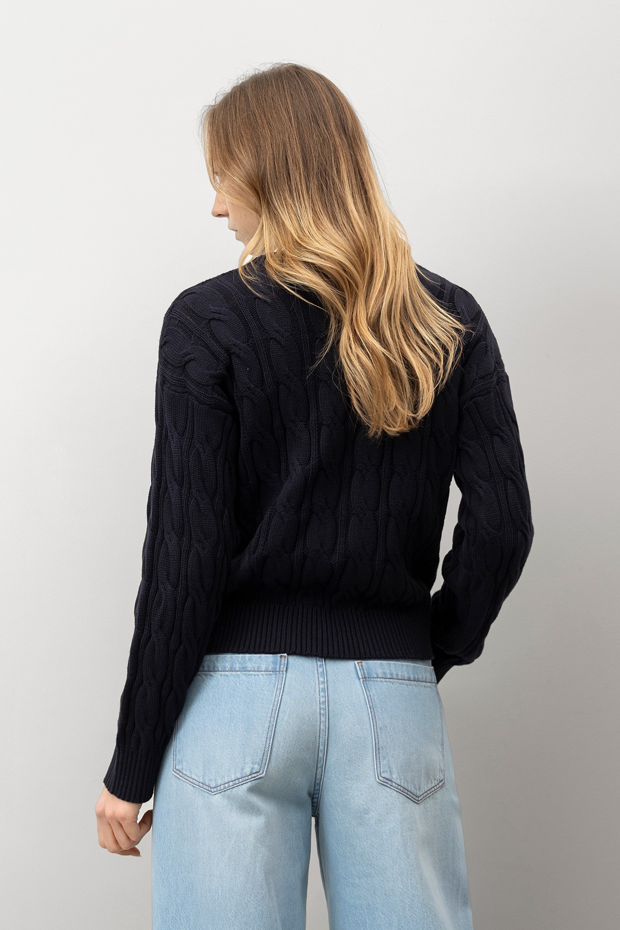 Dark Blue Cardigan