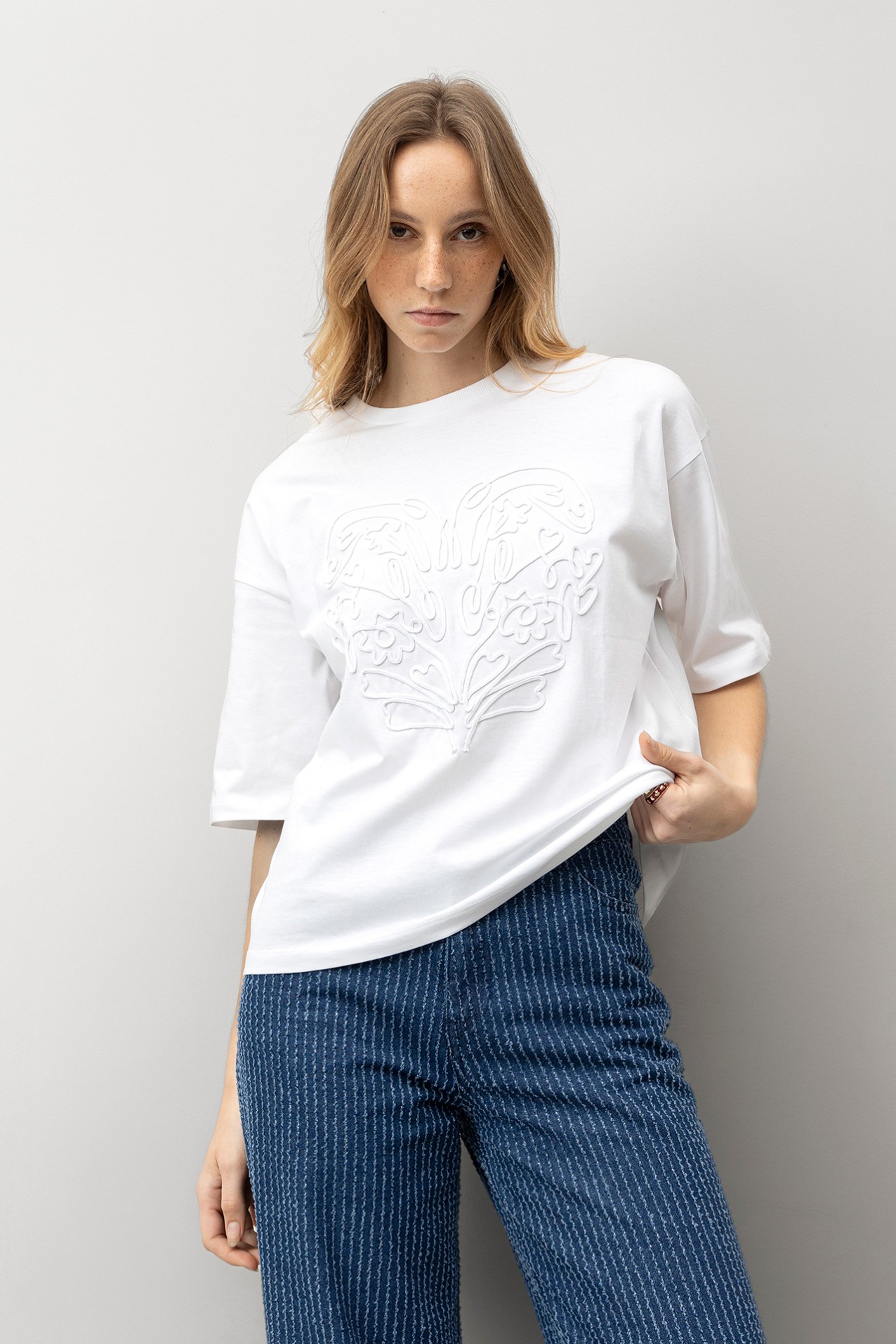 White Oversized T-Shirt