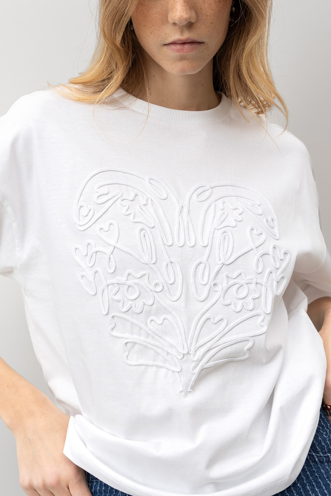 White Oversized T-Shirt