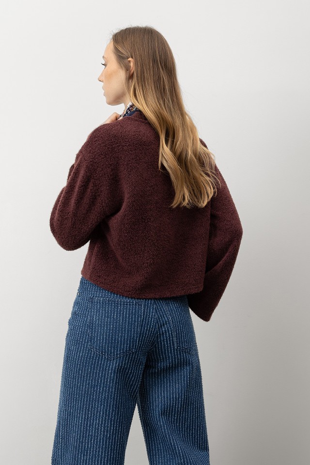 Dark Red Oversized Sweater Dark Red Oversized Sweater