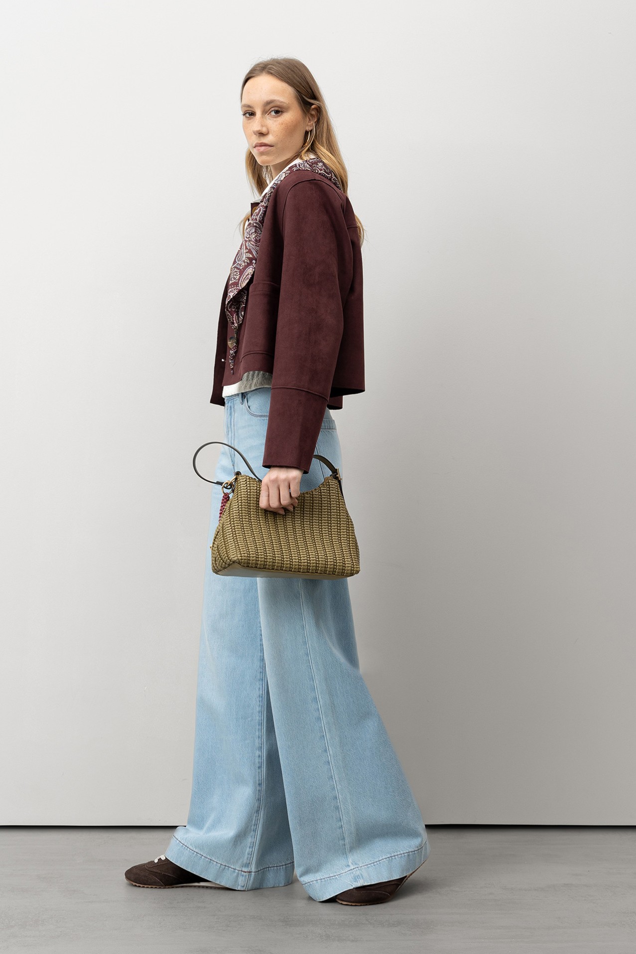 Light Blue Palazzo Jeans