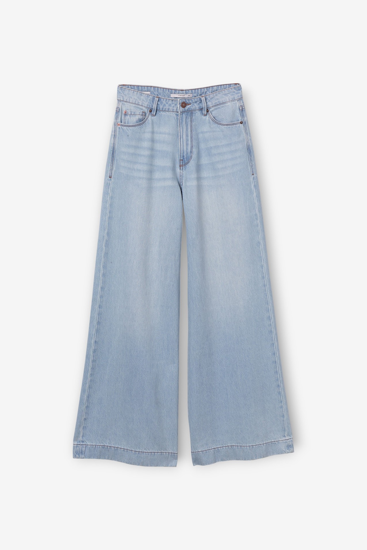 Light Blue Palazzo Jeans