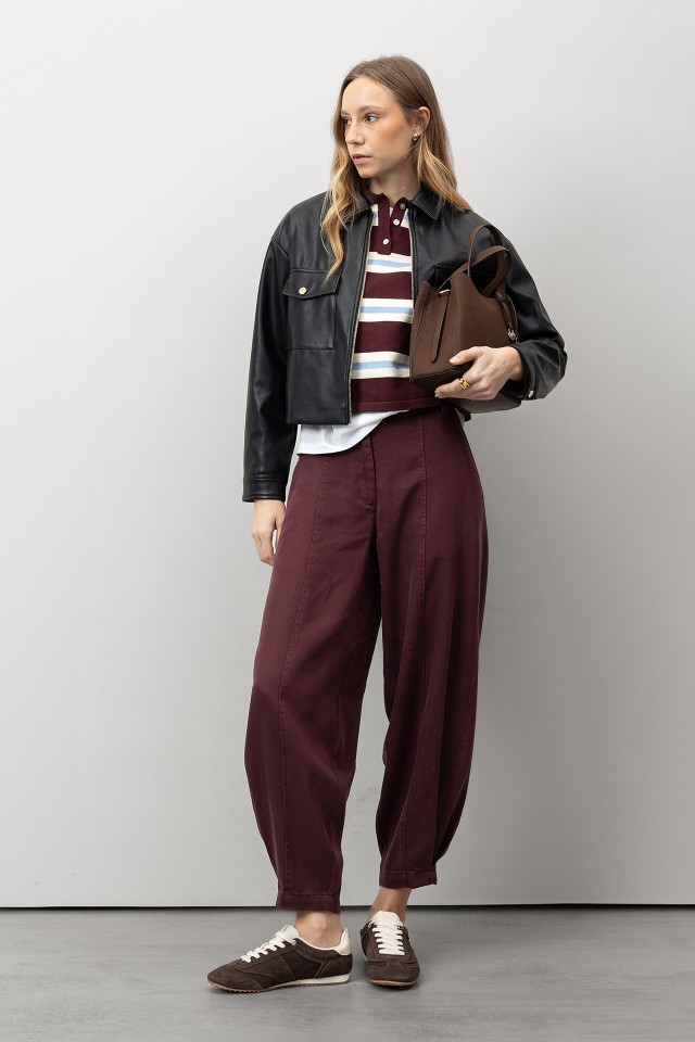 Black Relaxed Short Jacket Black Relaxed Short Jacket