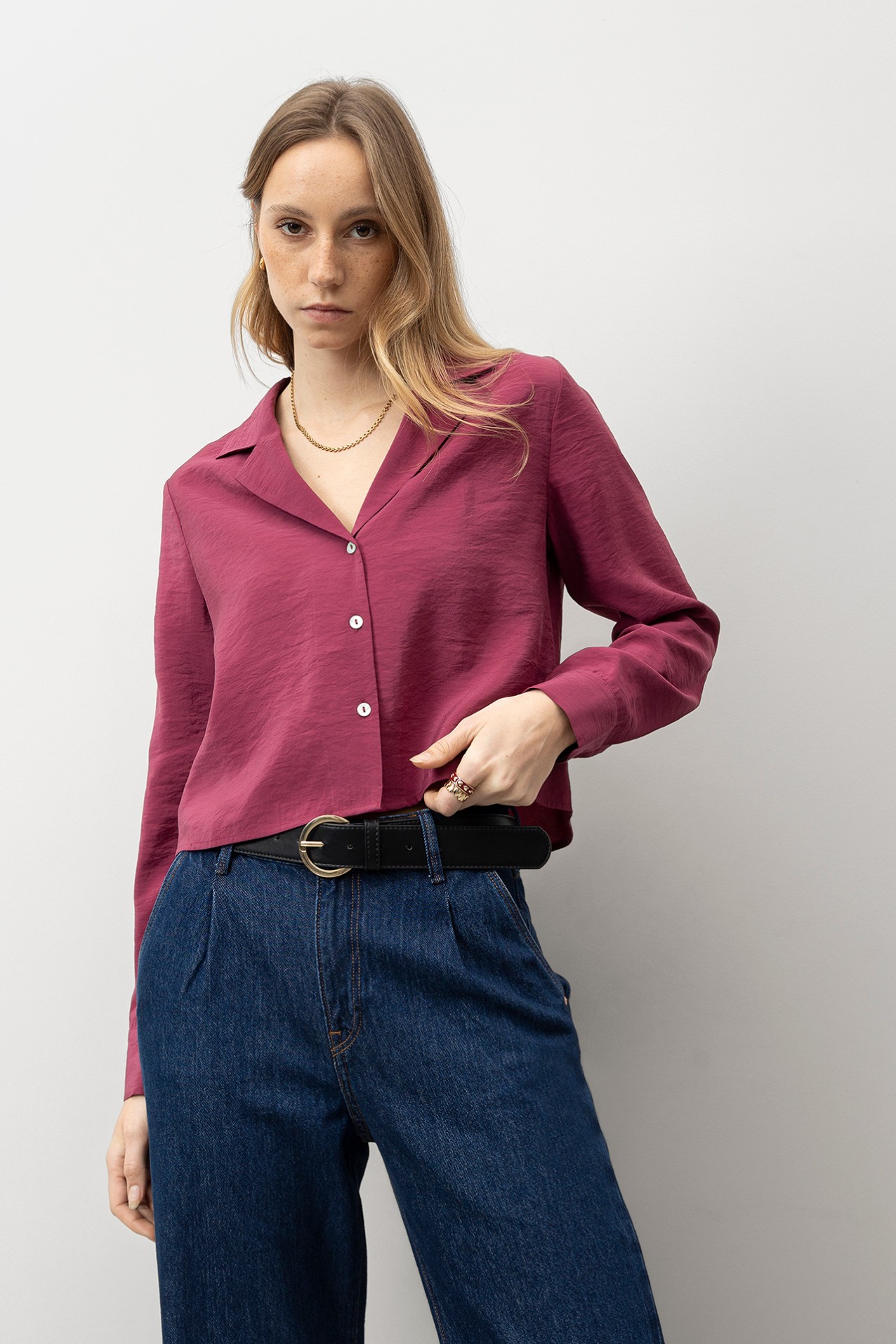 Red Long Sleeve Shirt