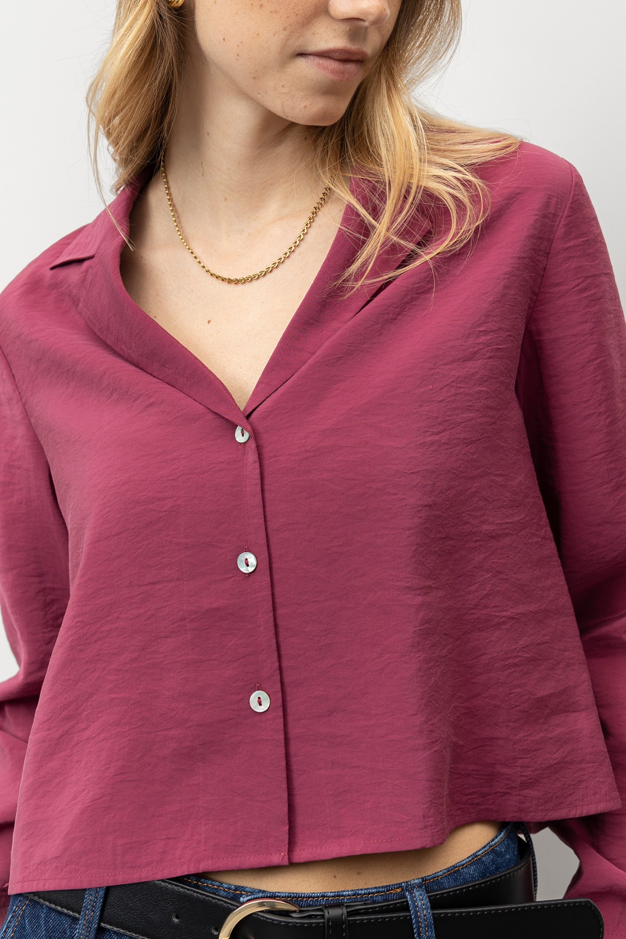 Red Long Sleeve Shirt