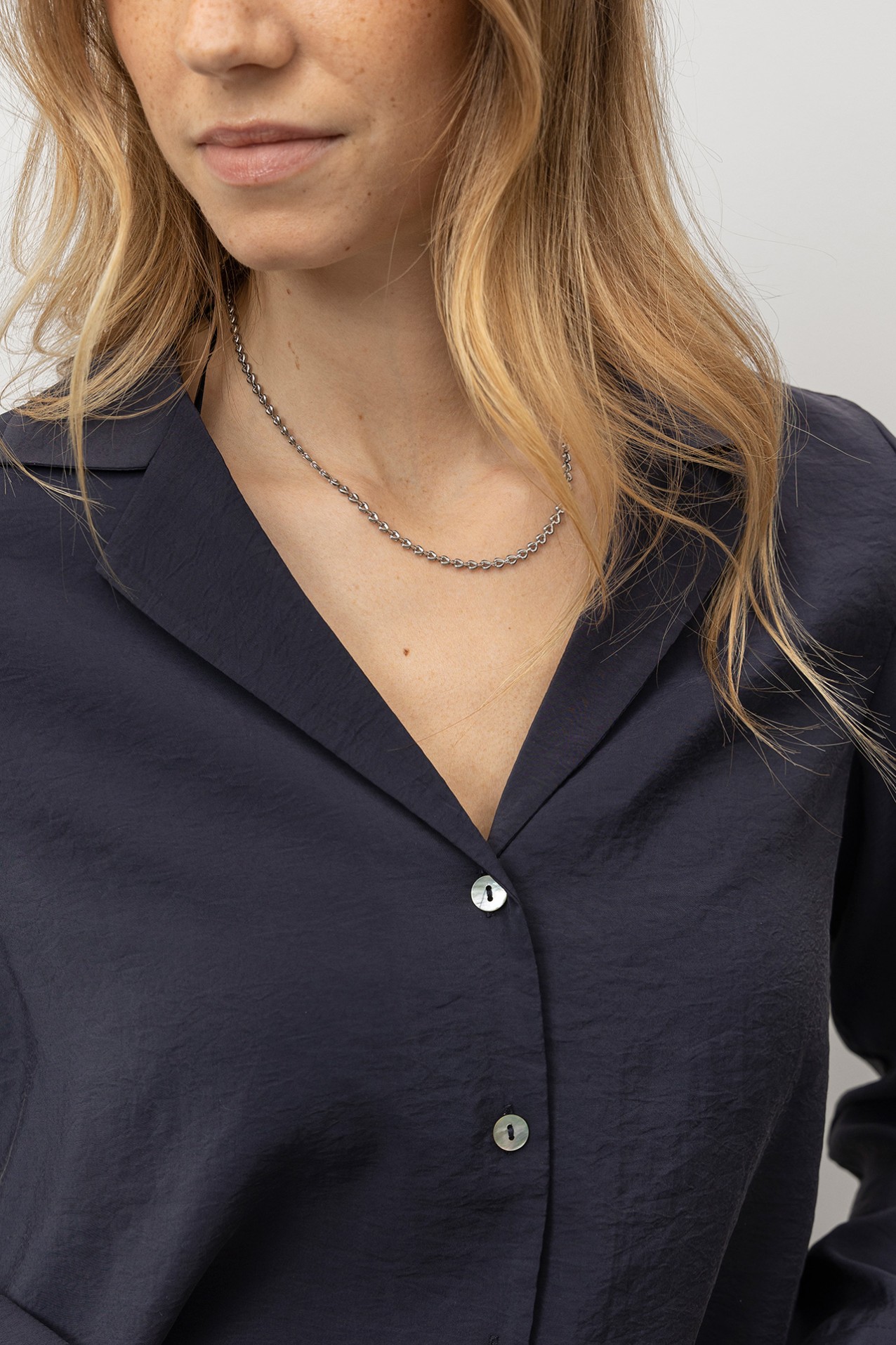 Navy Long Sleeve Shirt