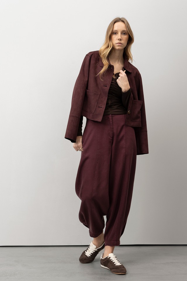 Brown Slim Long Sleeve Tee Brown Slim Long Sleeve Tee