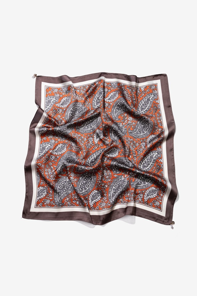 Paisley Bandana with Pearls