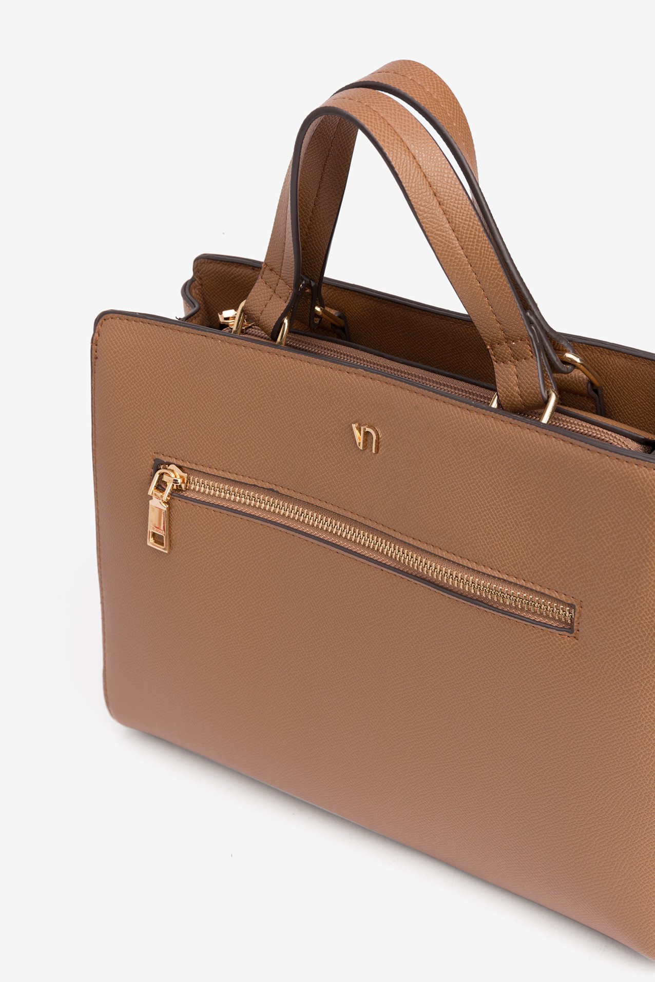 Brown Adjustable Strap Bag