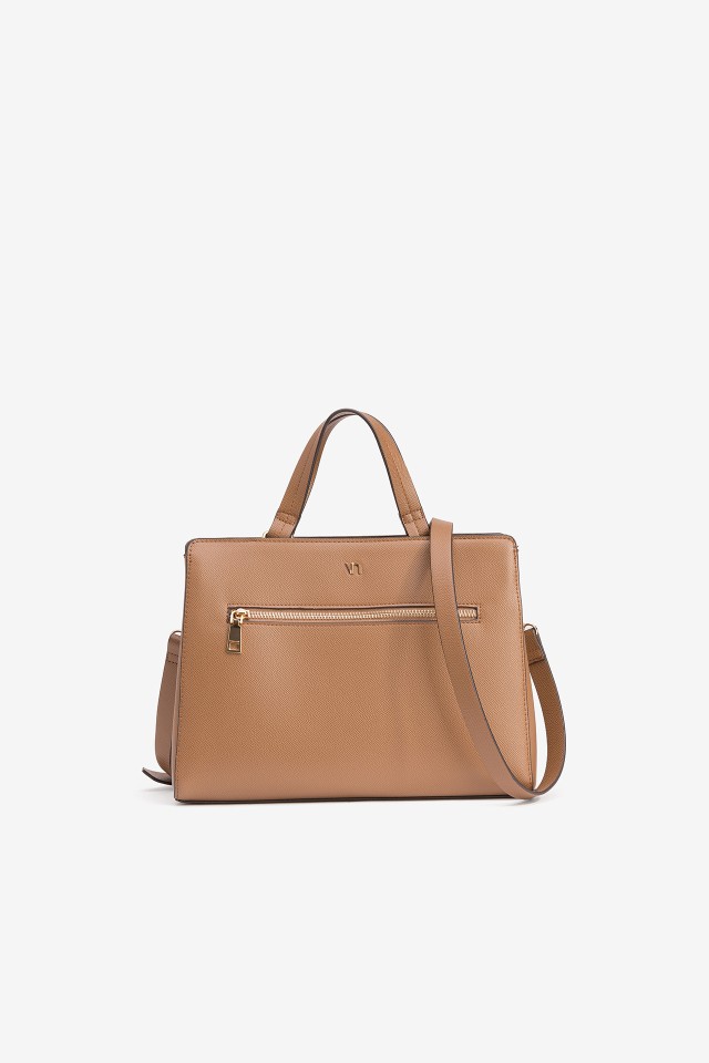 Brown Adjustable Strap Bag