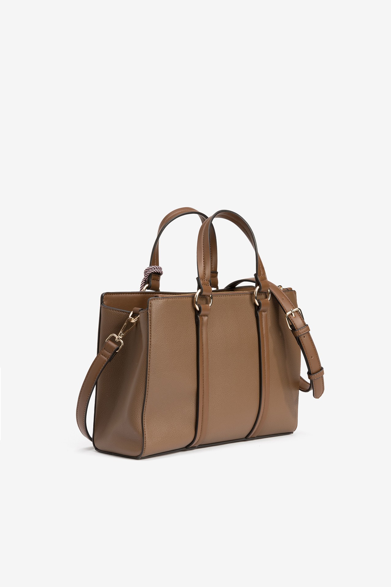 Brown Adjustable Strap Bag