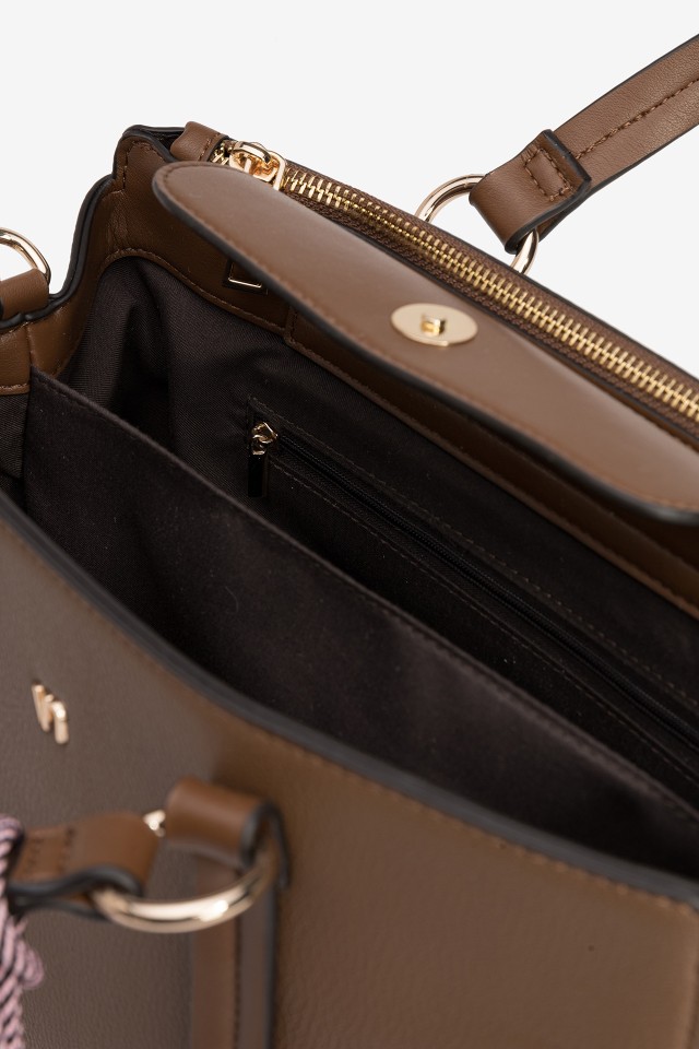 Brown Adjustable Strap Bag Brown Adjustable Strap Bag