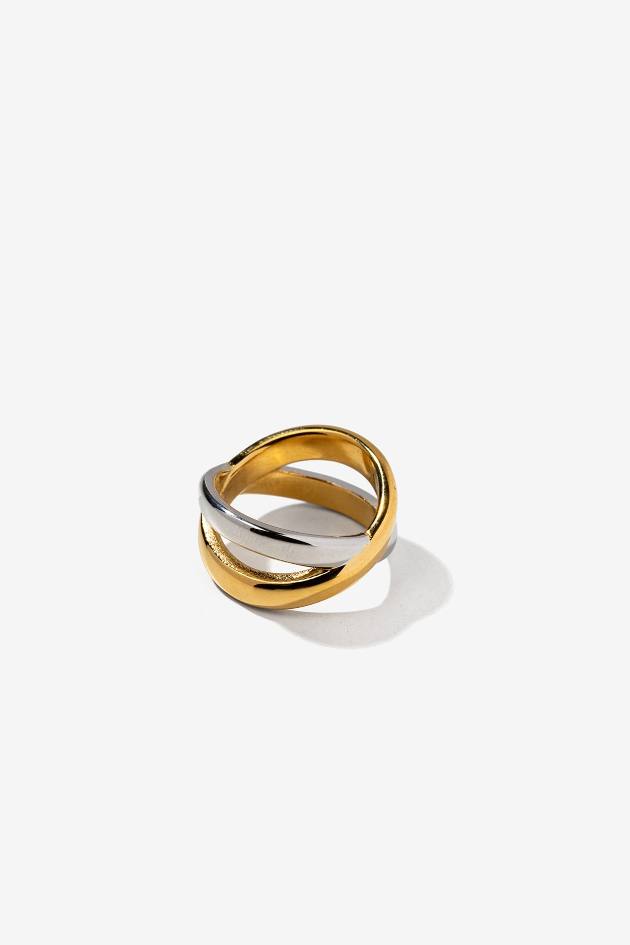 Gold and Silver Ring