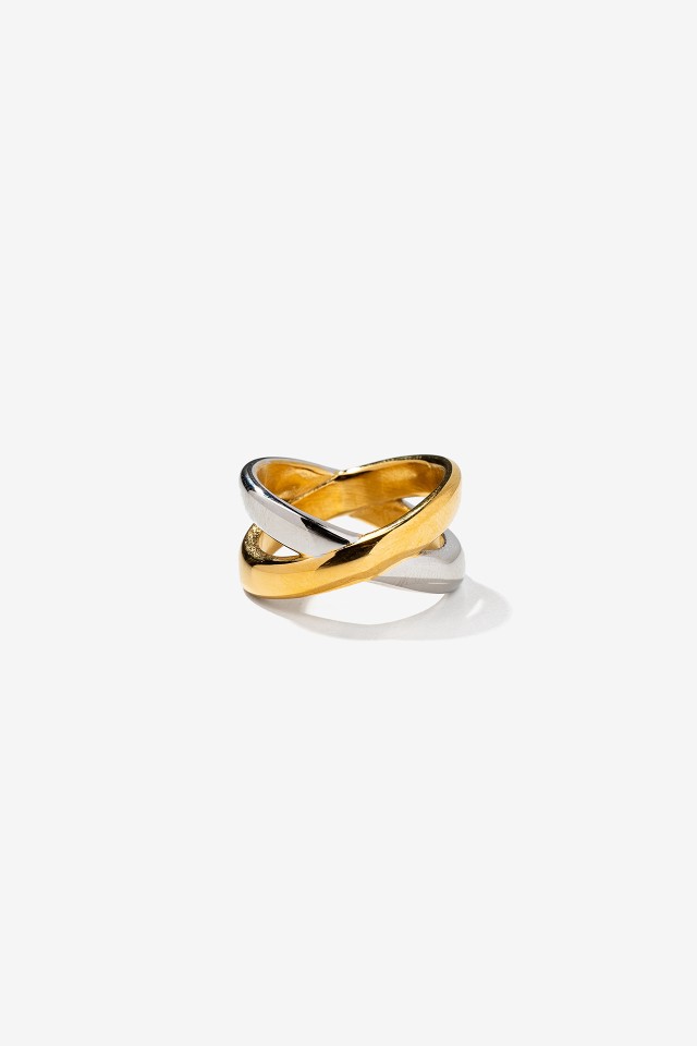 Gold and Silver Ring