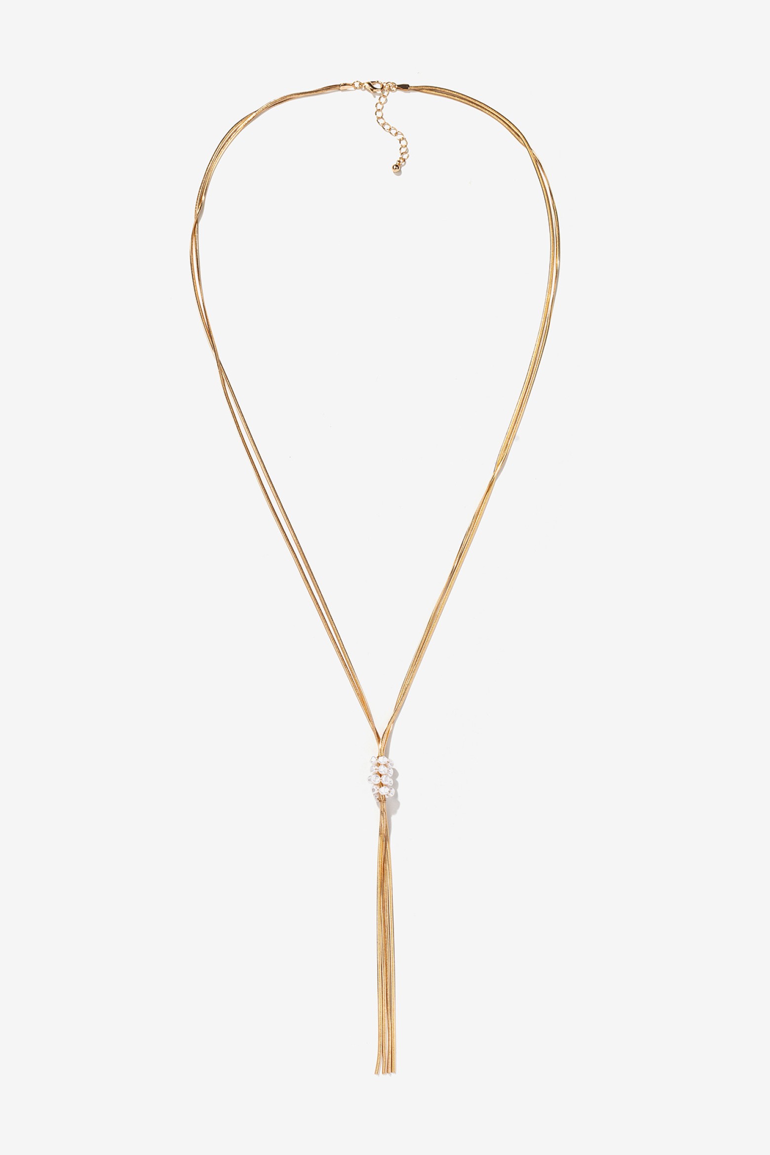 Collar dorado elegante