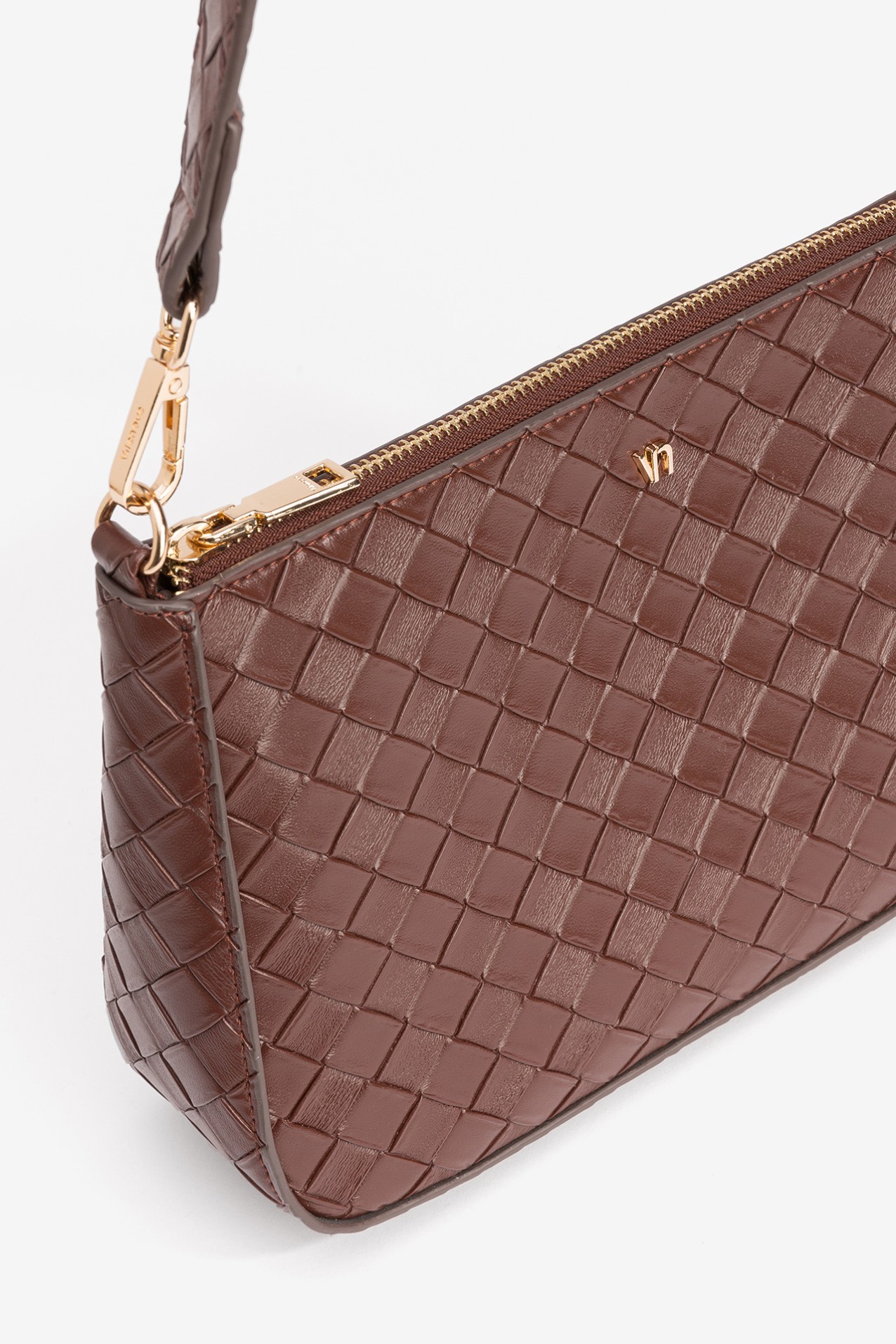 Brown Woven Texture Bag