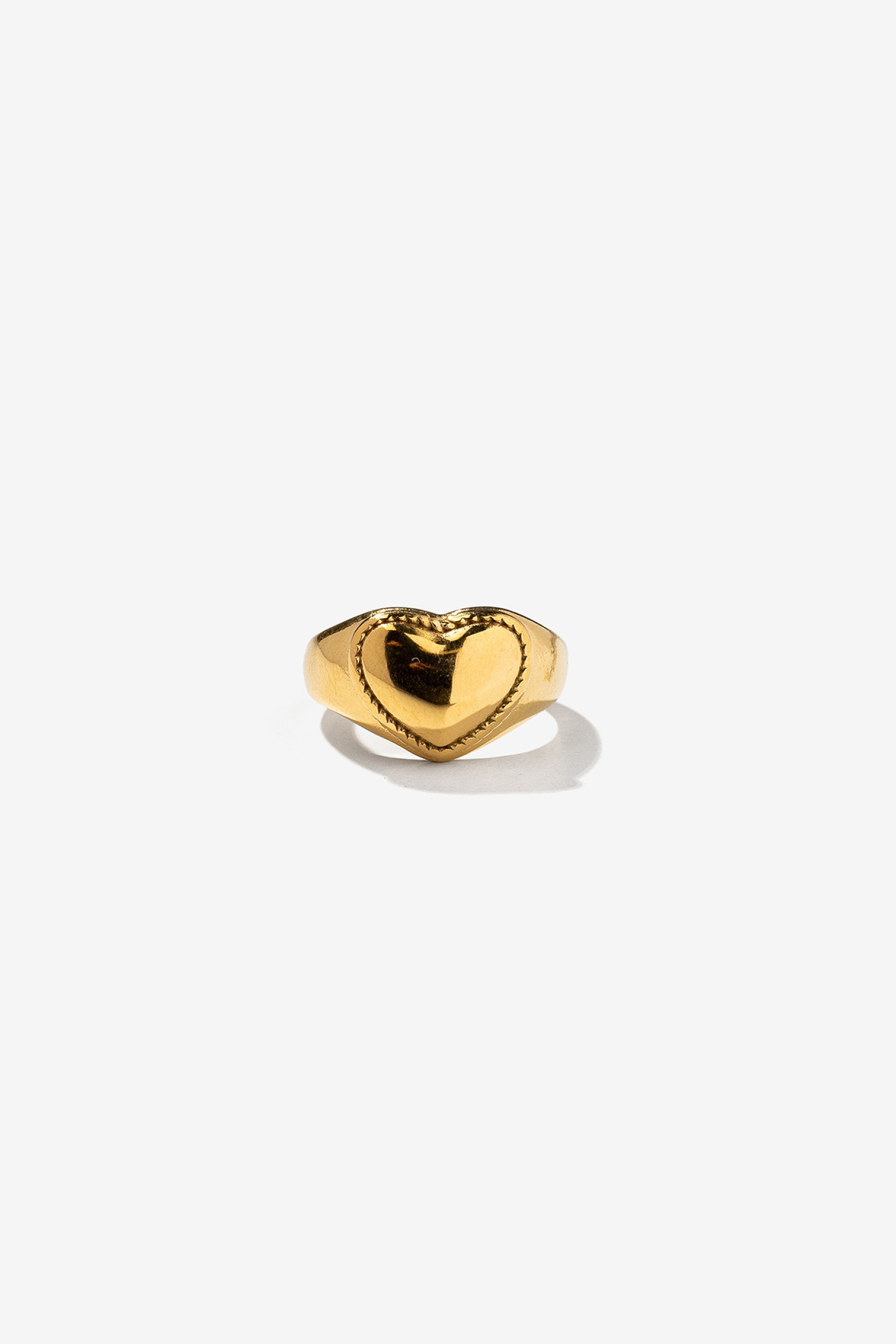 Gold Heart Ring