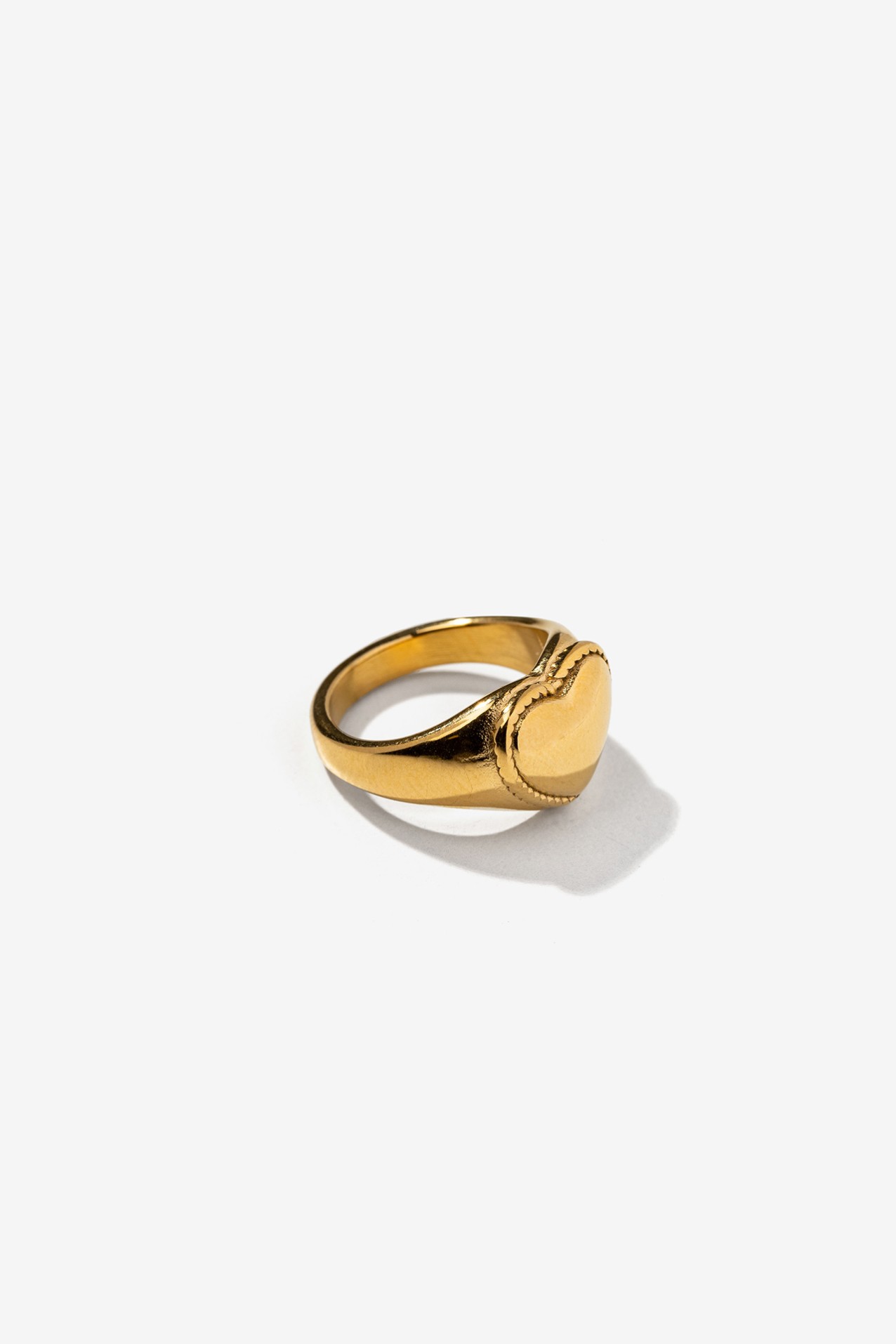 Gold Heart Ring