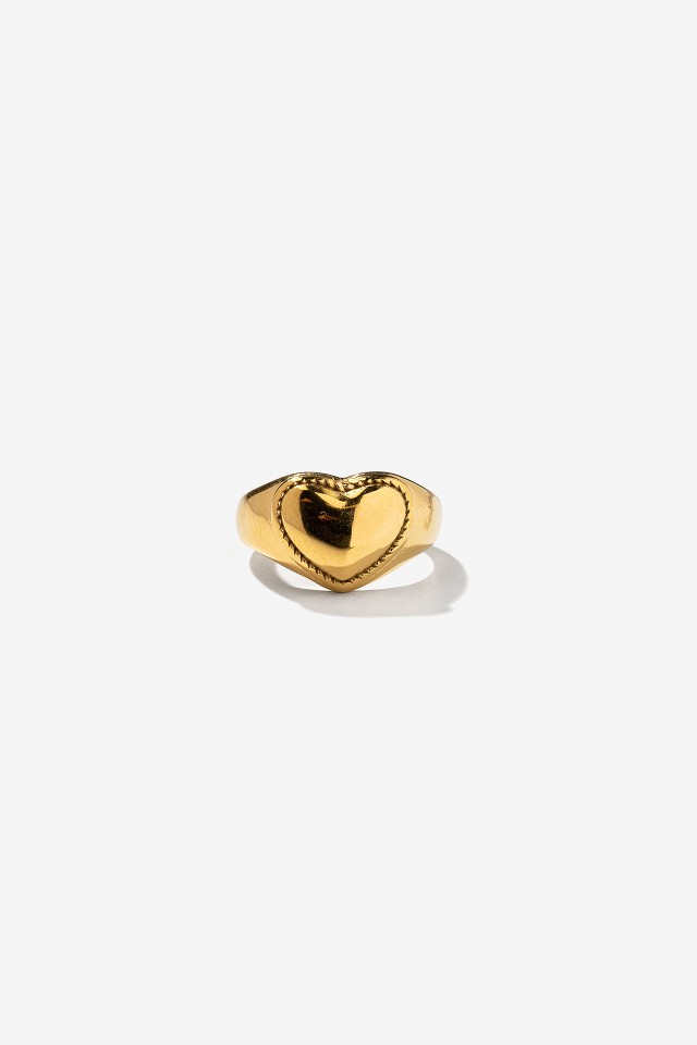 Gold Heart Ring