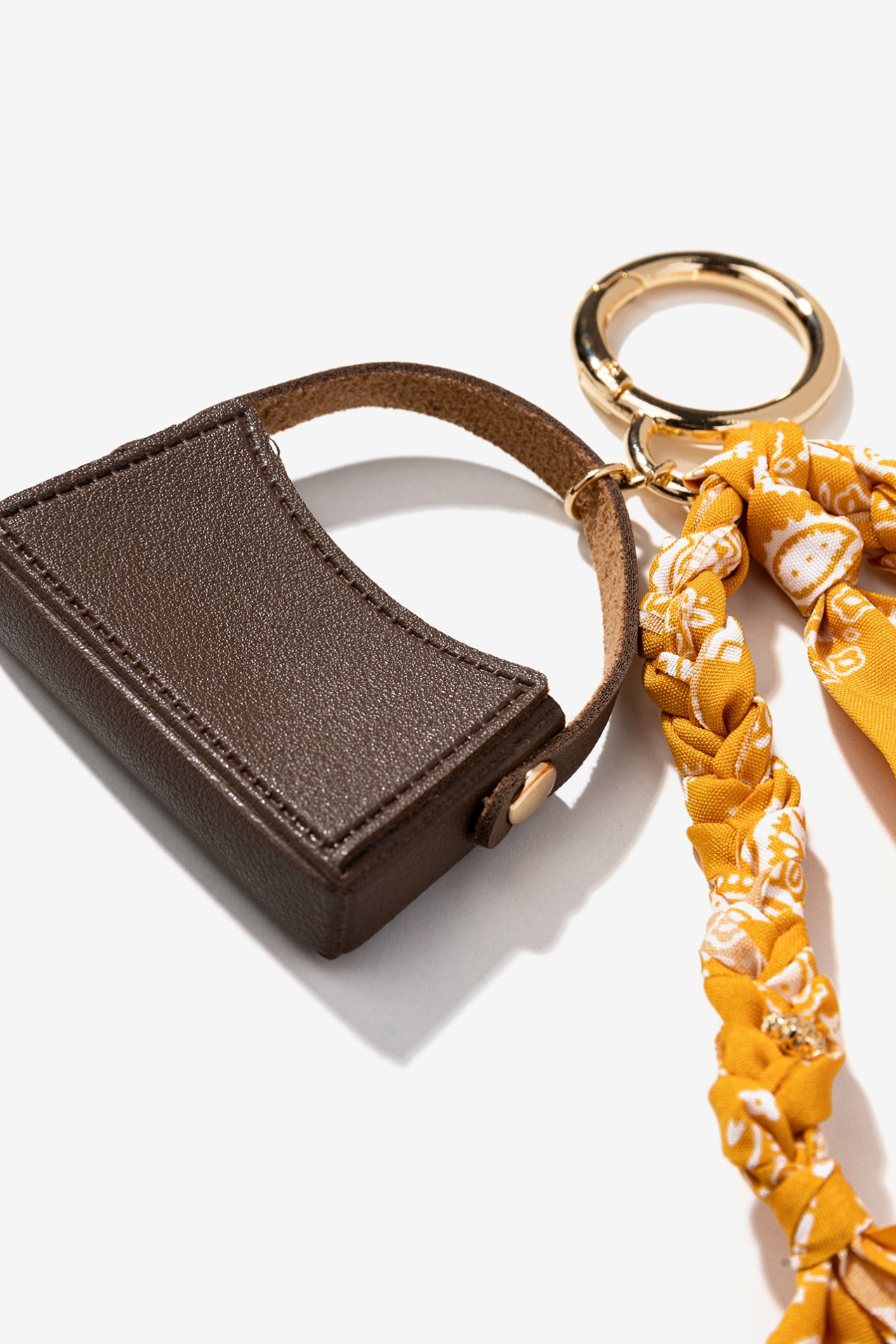 Yellow Floral Mini Coin Purse
