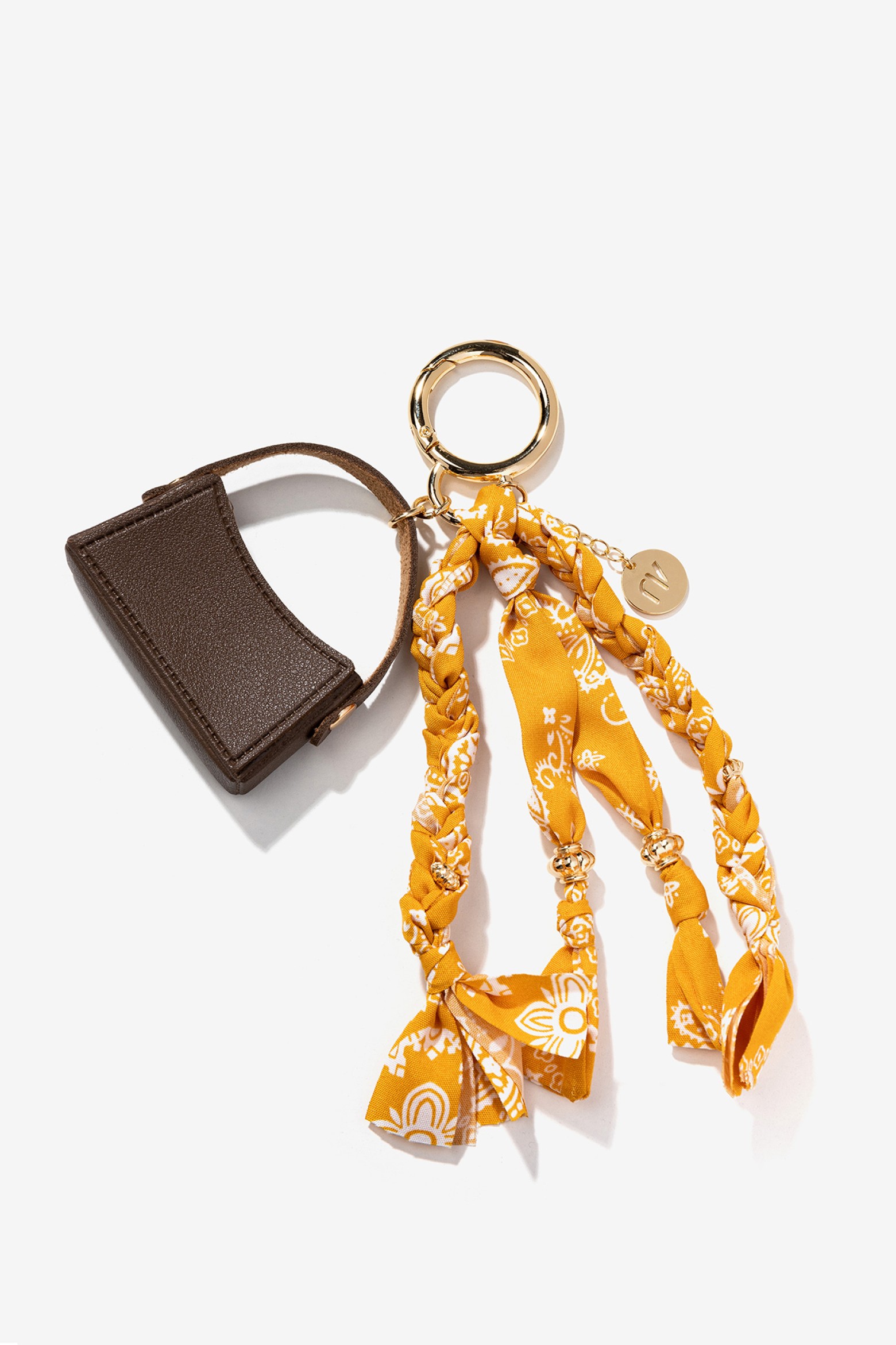 Yellow Floral Mini Coin Purse