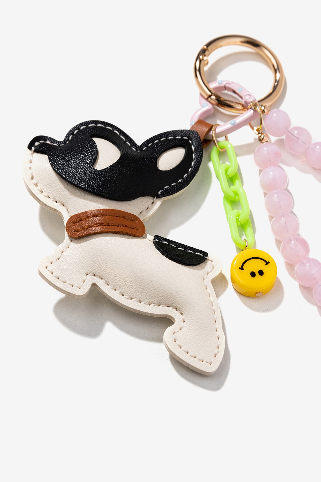 Dog-Shaped Pink Coin Purse