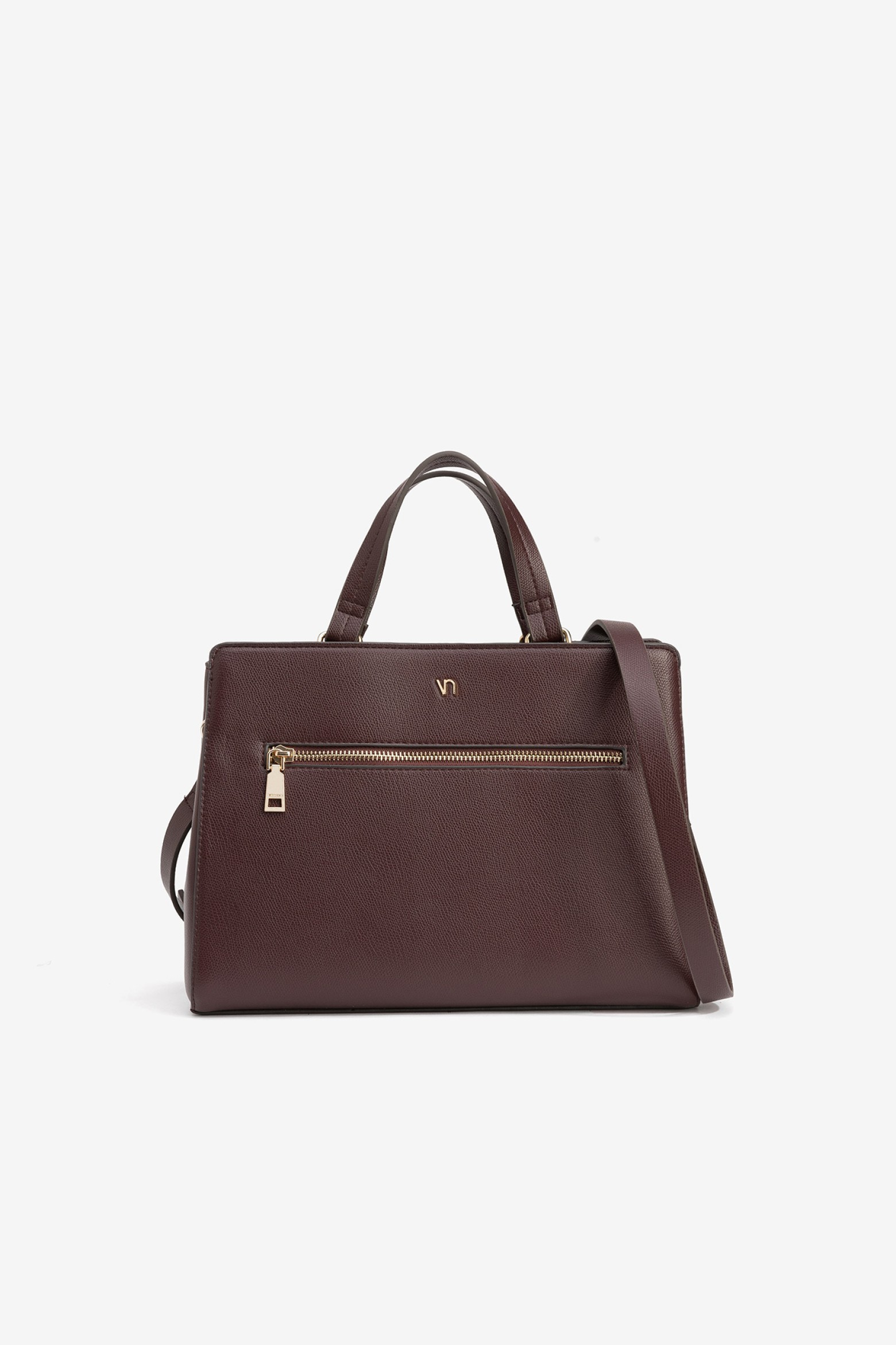 Burgundy Elegant Handbag