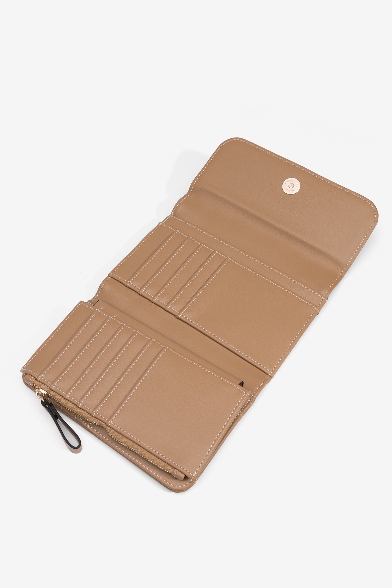 Brown and Black Wallet