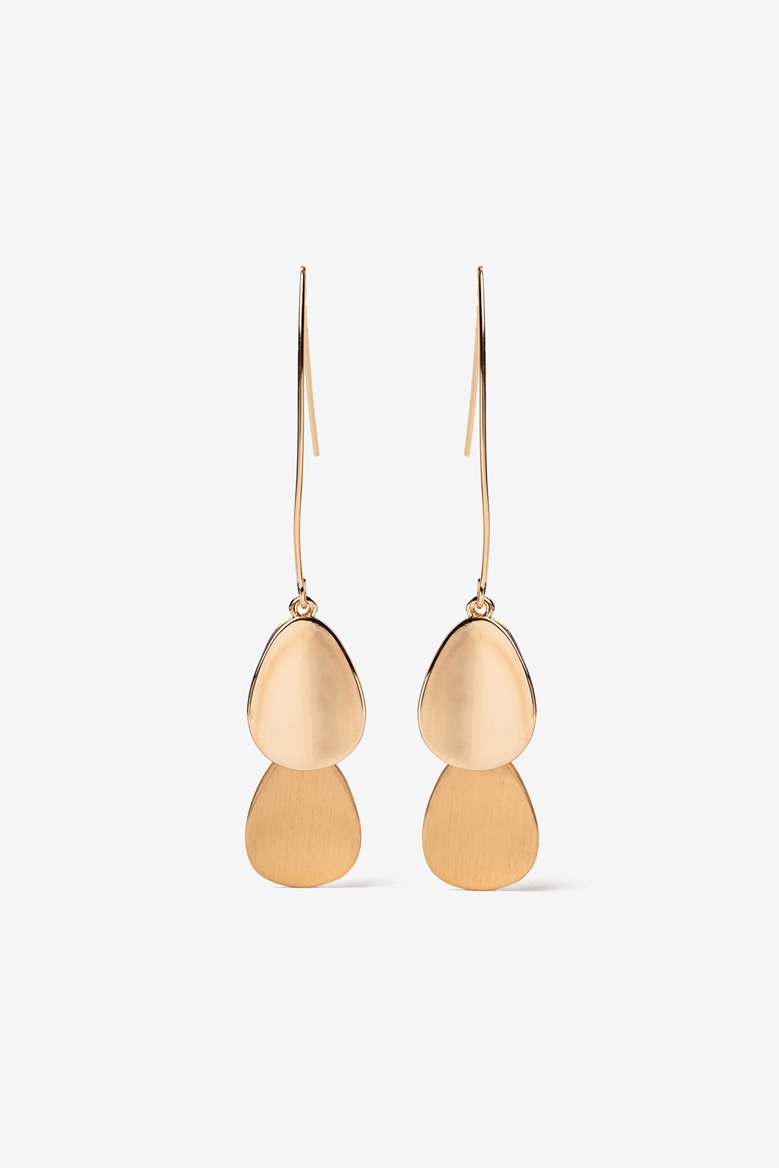 Minimalist Gold Drop Earrings