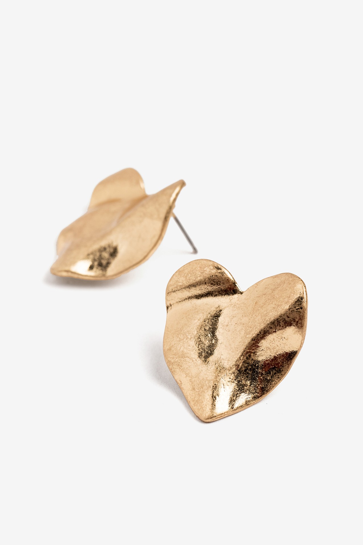 Golden Heart Earrings