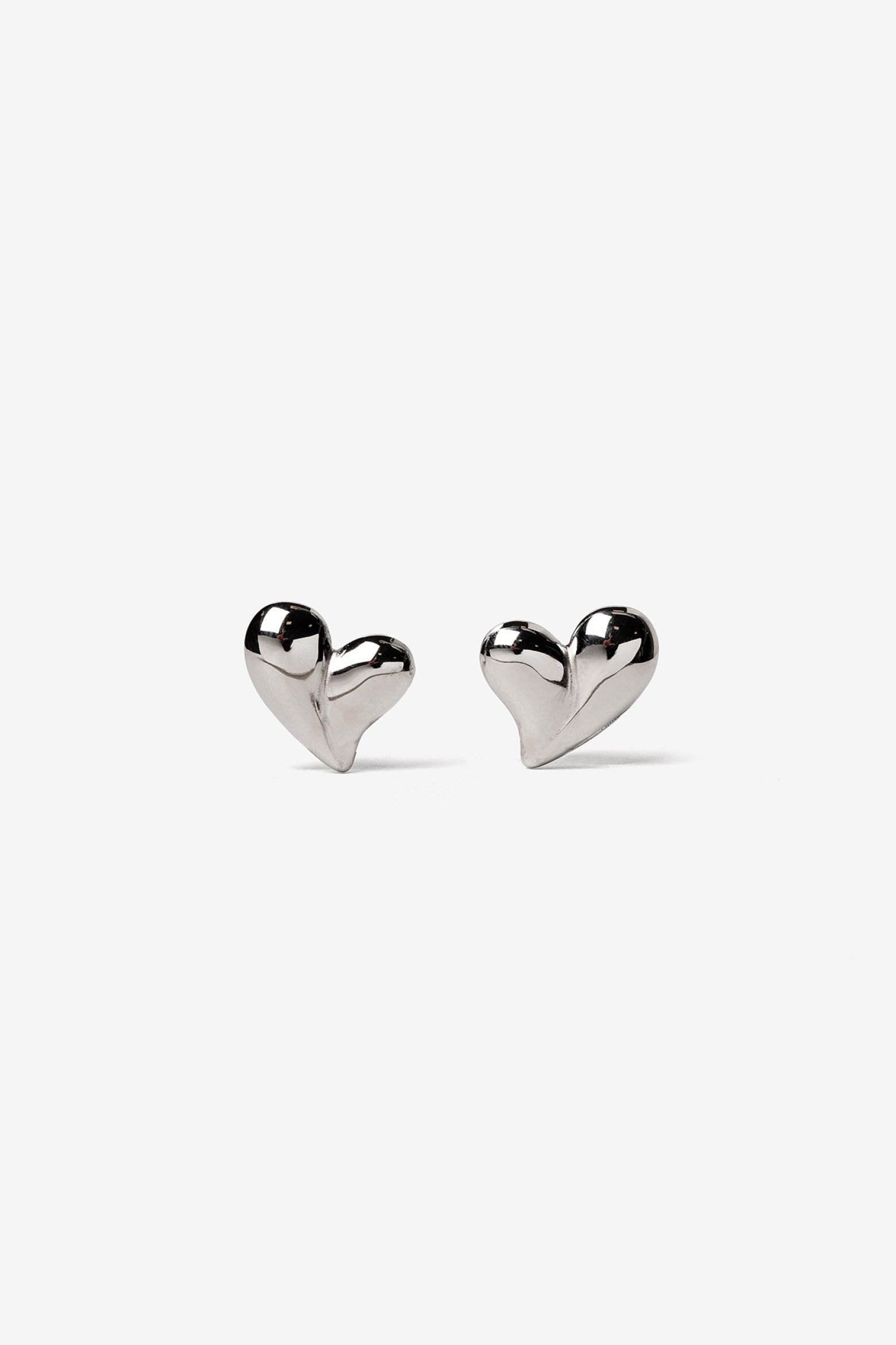 Silver Heart Earrings