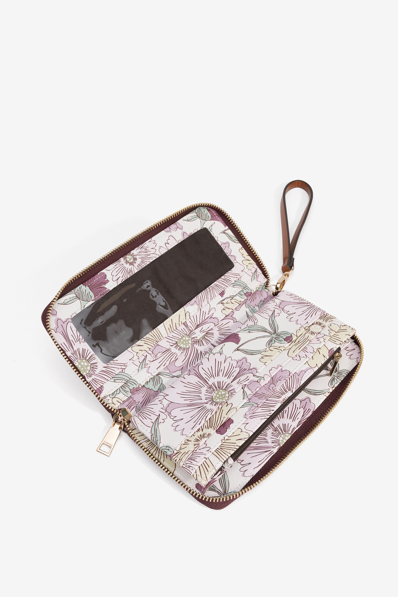 Floral Pink Coin Purse