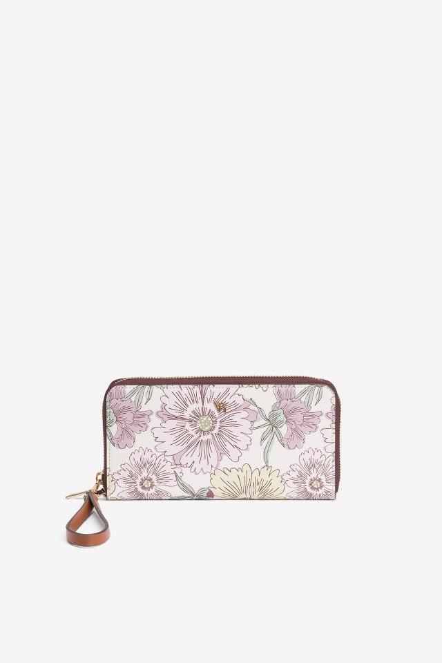 Floral Pink Coin Purse