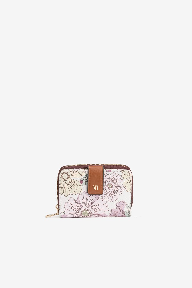 Floral Pink Coin Purse