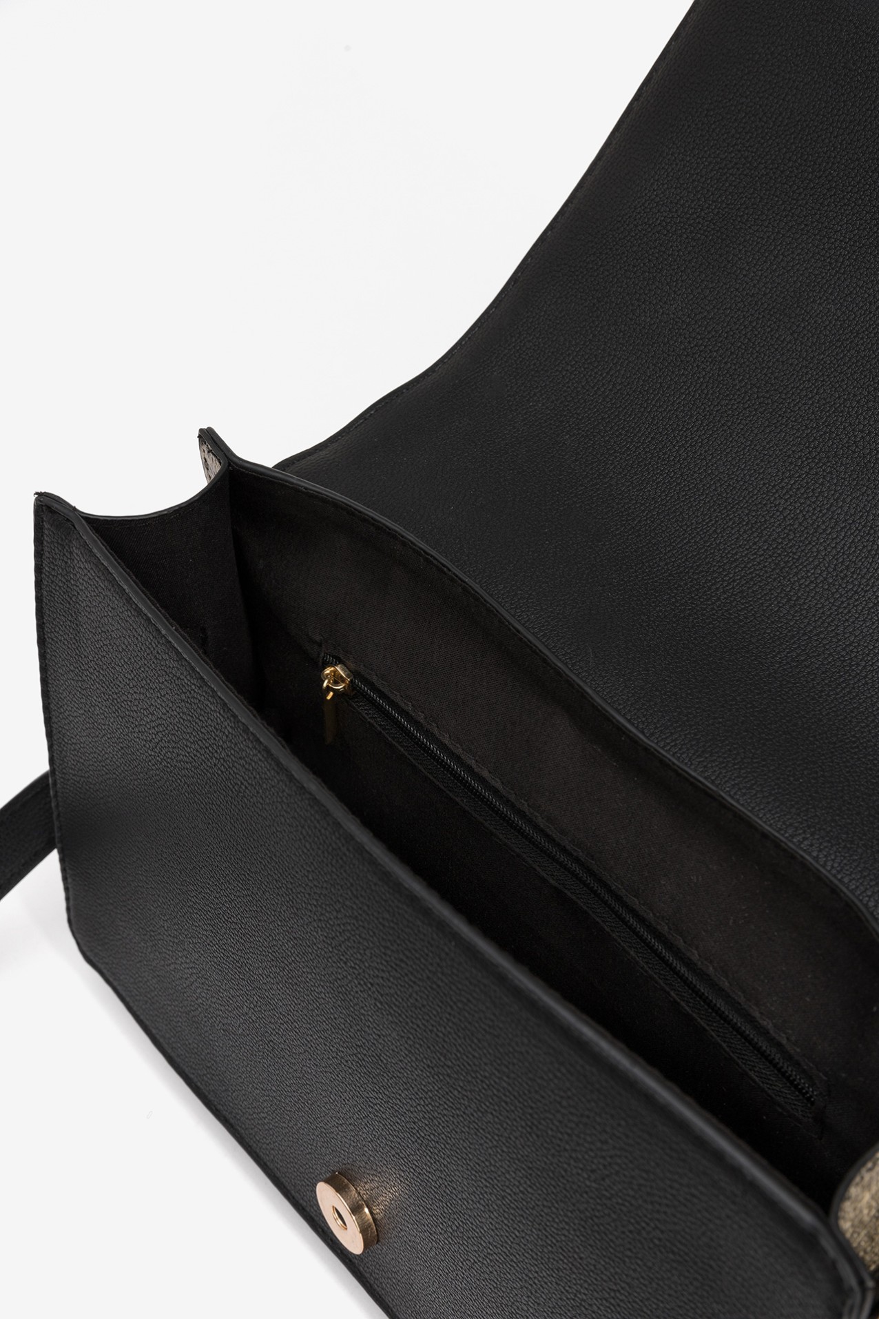 Black Adjustable Strap Wallet