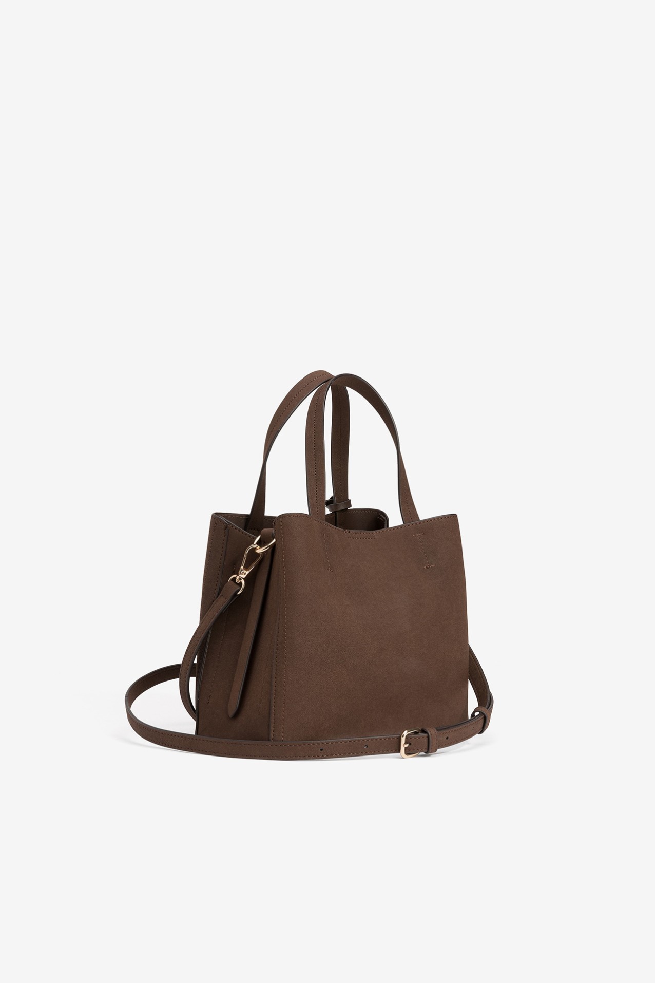 Brown Adjustable Strap Bag