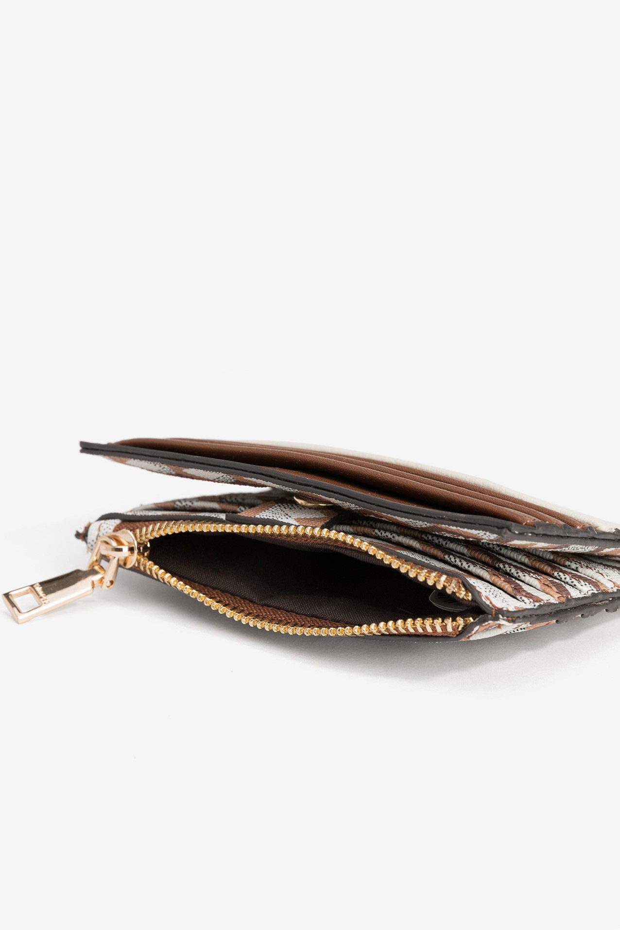 Compact Brown Coin Purse