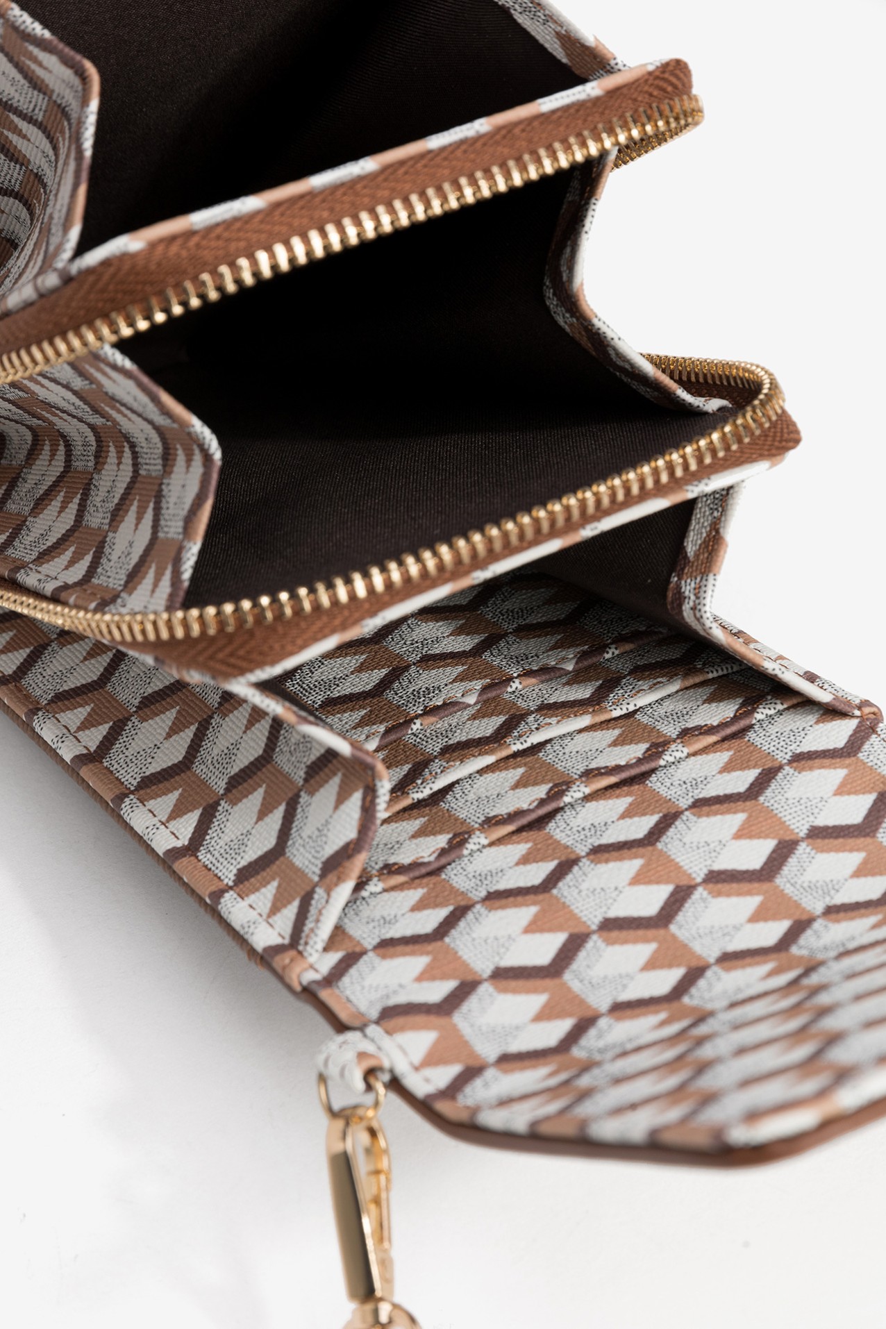 Brown Wallet with Flap