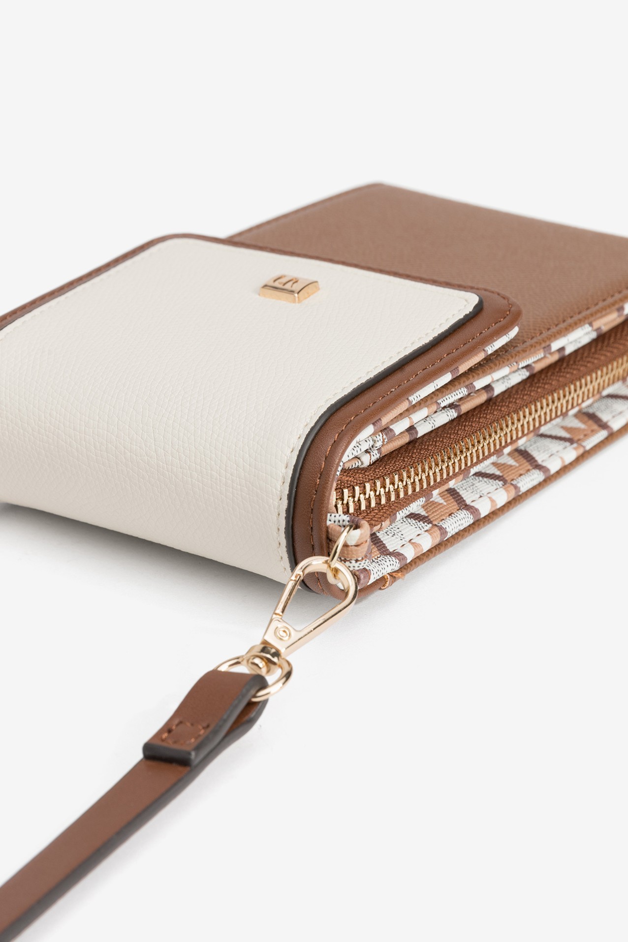 Brown Wallet with Flap