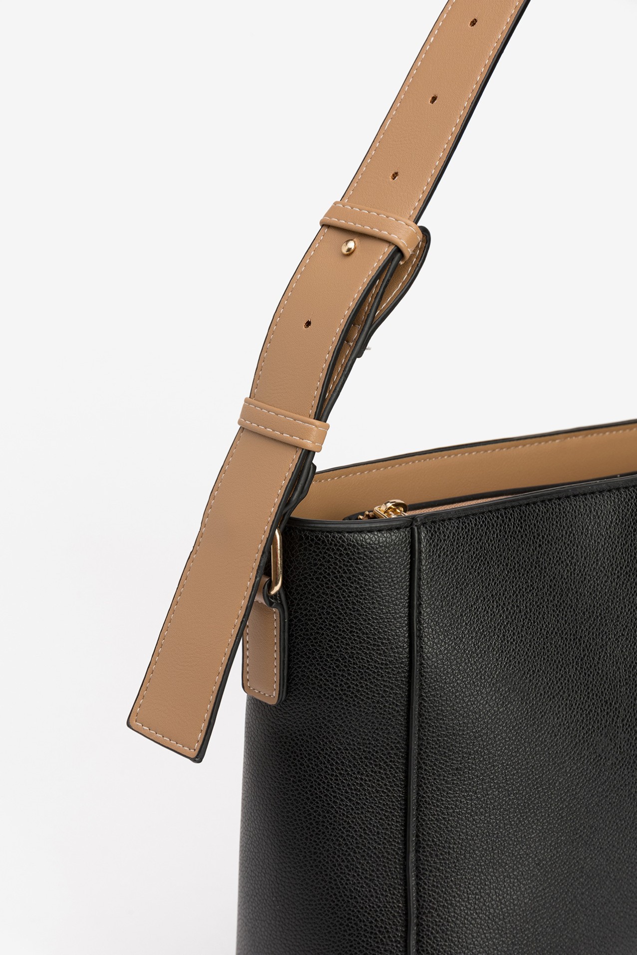 Black Adjustable Strap Bag