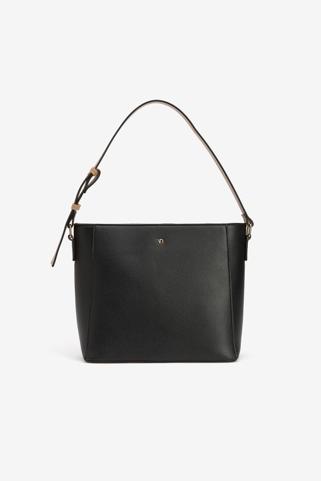 Black Adjustable Strap Bag