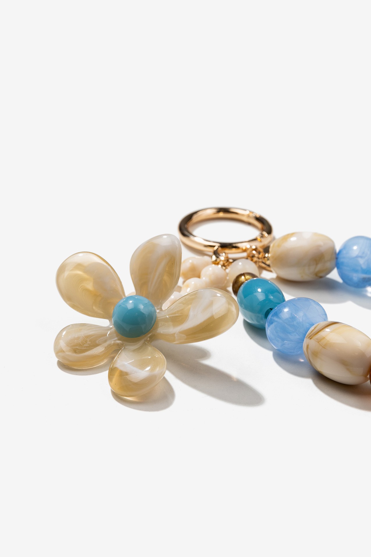 Beaded Blue Coin Purse