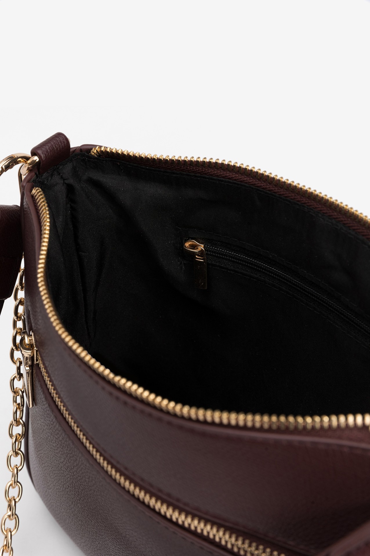 Brown Chain Shoulder Bag