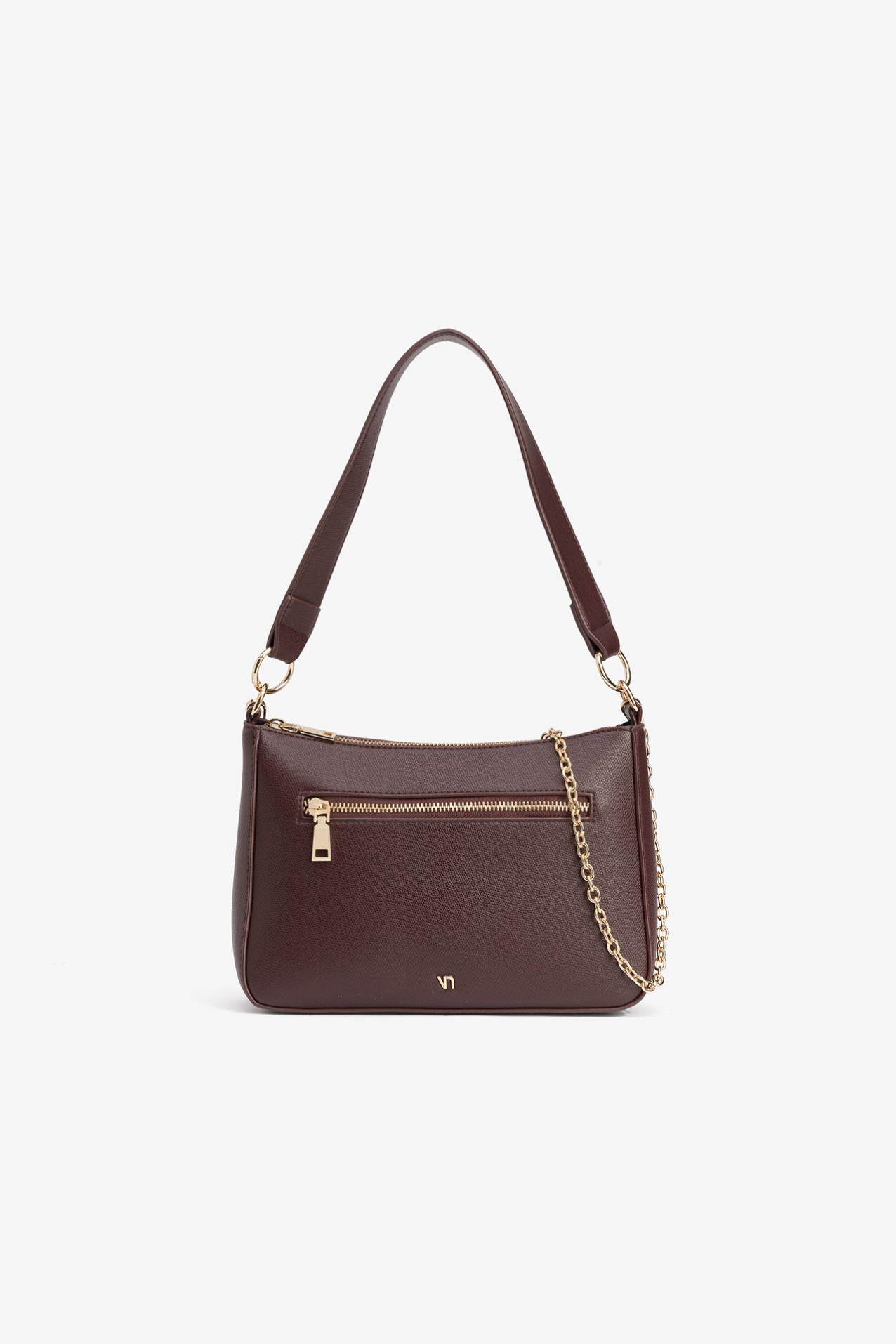 Brown Chain Shoulder Bag