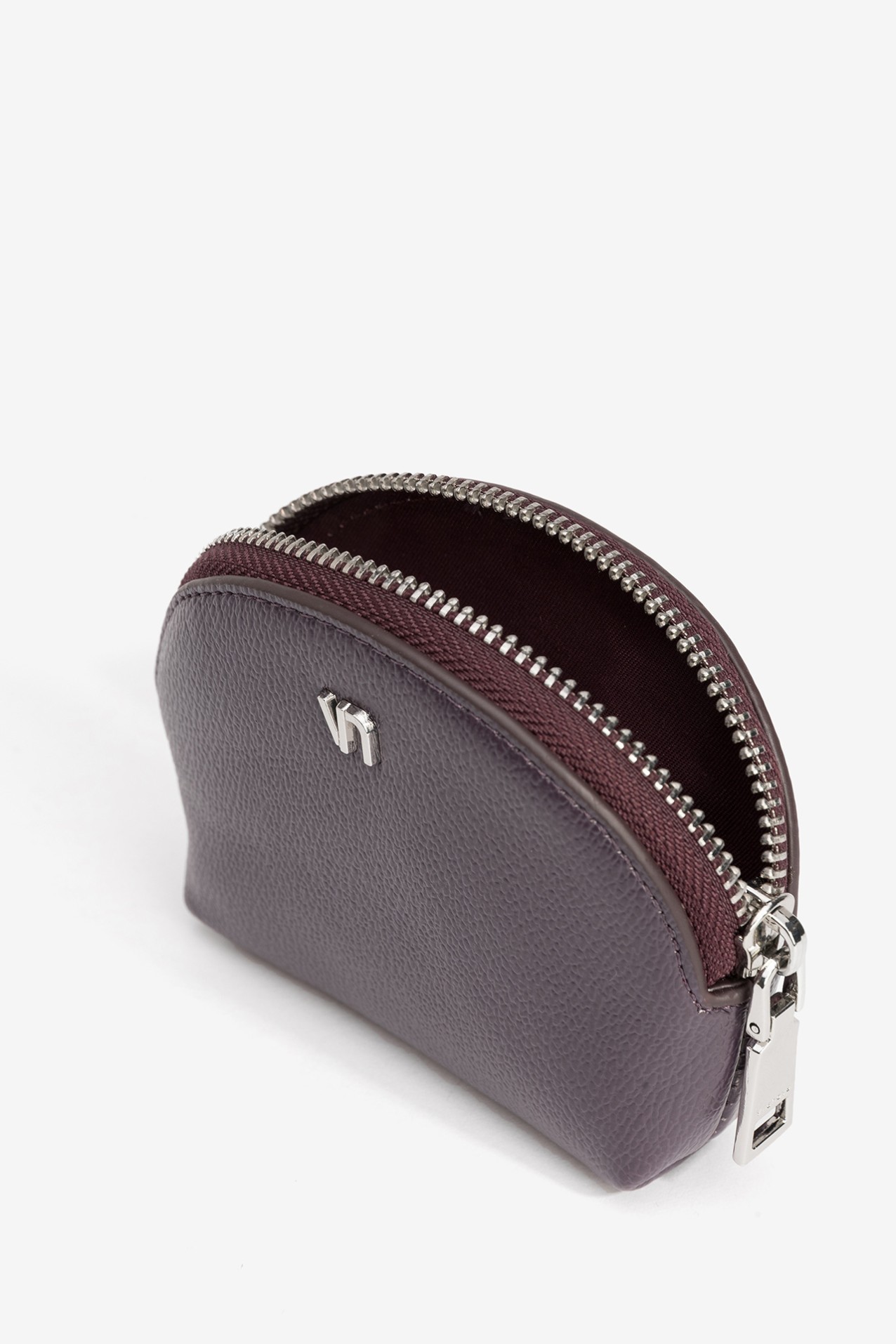 Compact Purple Coin Purse